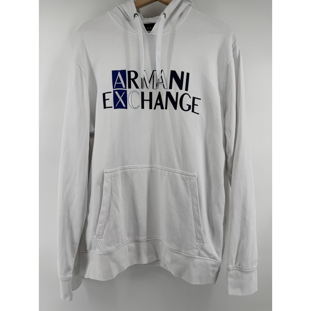 armani exchange mens hoodie Size Large
